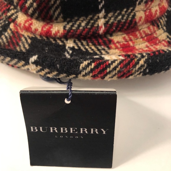 Burberry Wool Scottish Plaid Hat main image 7